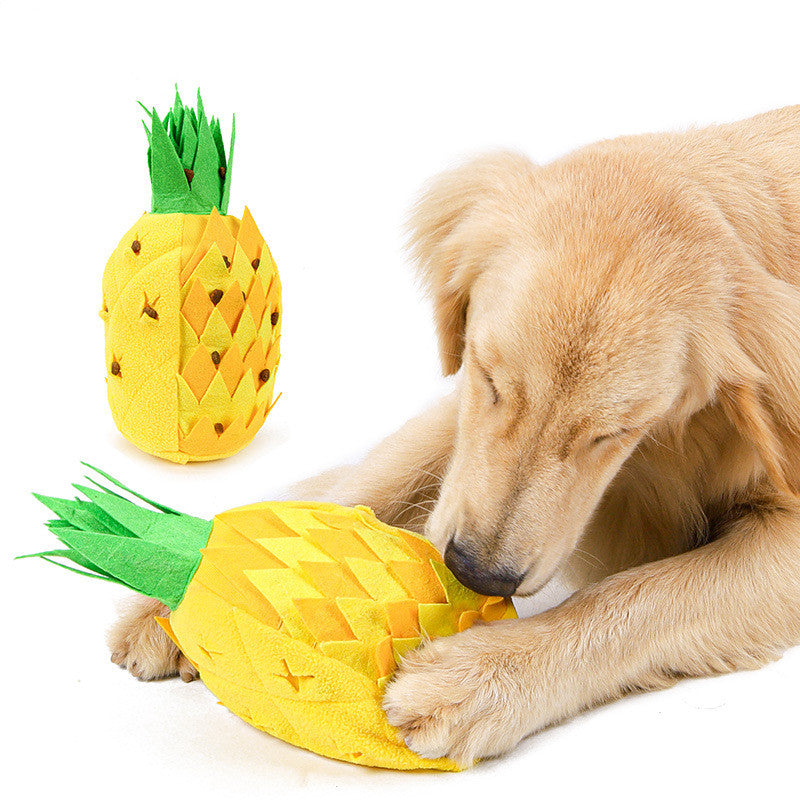 Jouet Ananas pour Animaux | Stimulation et Enrichissement Sensoriel - Digital Store animeaux accessoires