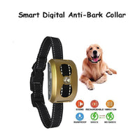 Collier Anti-Aboiement Électrique avec Vibration pour Animaux - Digital Store collier intelligent pour animeaux