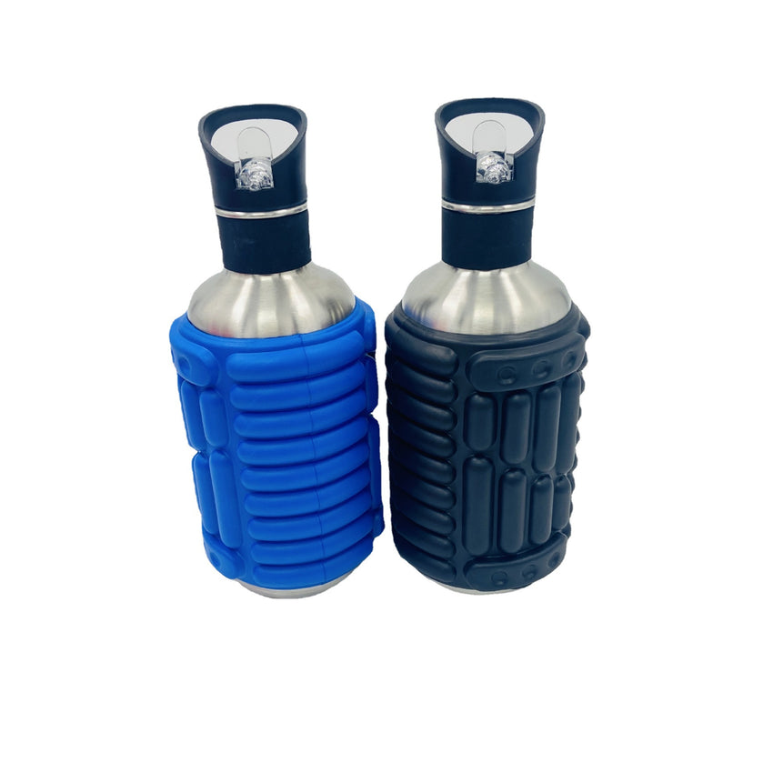 Gourde Sportive en Acier Inoxydable 750ml | Étanche & Compacte | Couleur Bleu Vif - Digital Store Gourde sportive