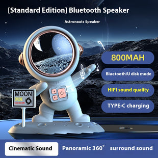 Bluetooth Spaceman Stereo - Haut-Parleur Sans Fil Créatif et Compact