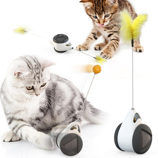 Balance Tumbler Jouet Interactif pour Chats | Anti-Stress et Divertissement