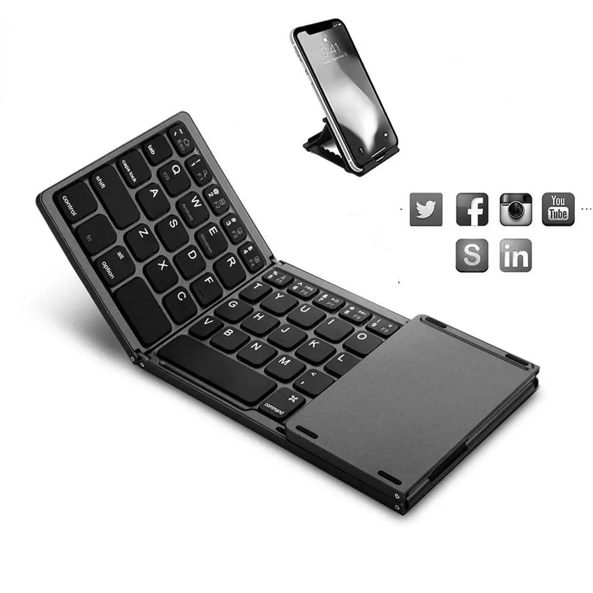 Clavier Pliable Bluetooth B.O.W - Compact et Polyvalent - Digital Store Clavier pliable