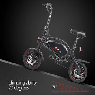 Vélo Électrique Pliable D3F - 14'', Moteur Brushless, 31-60 km