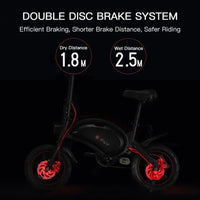 Vélo Électrique Pliable D3F - 14'', Moteur Brushless, 31-60 km - Digital Store vélo électrique