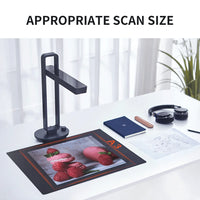 CZUR Aura Pro - Scanner Portable A3, 14MP, OCR Multilingue, USB - Digital Store Scanner 3D portable