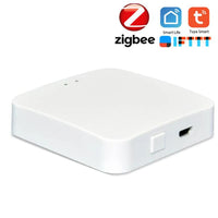 Passerelle Zigbee Tuya Smart Life - Contrôle Maison Intelligente - Digital Store Hub de Passerelle Zigbee avec Mini Switch