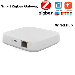 Passerelle Zigbee Tuya Smart Life - Contrôle Maison Intelligente - Digital Store Hub de Passerelle Zigbee avec Mini Switch