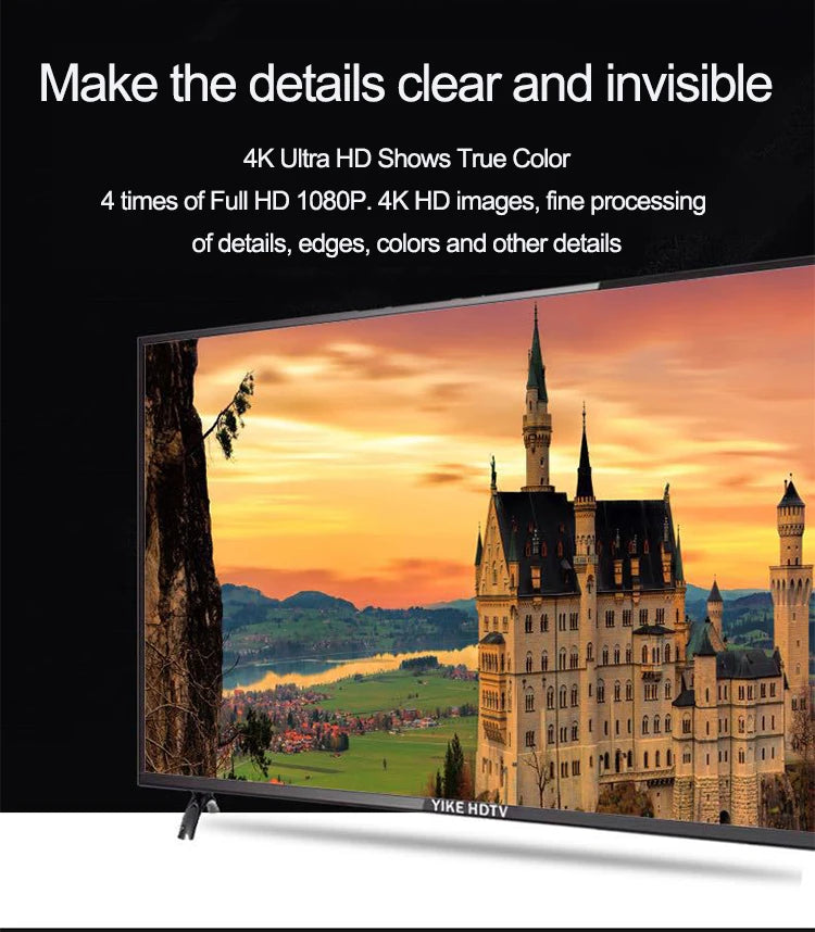 Smart TV LCD HD 4K - Écran Plat 50/55'', LED, Antidéflagrant - Digital Store Télévision 4K