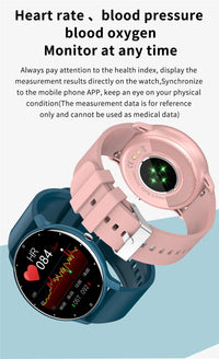 Montre Connectée LIGE - Écran 1.28'', Suivi Santé, IP67 - Digital Store montre connectée