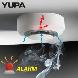 YUPA Détecteur de Fumée Sans Fil 433MHz - Alarme Domestique - Digital Store detecteur de fumé