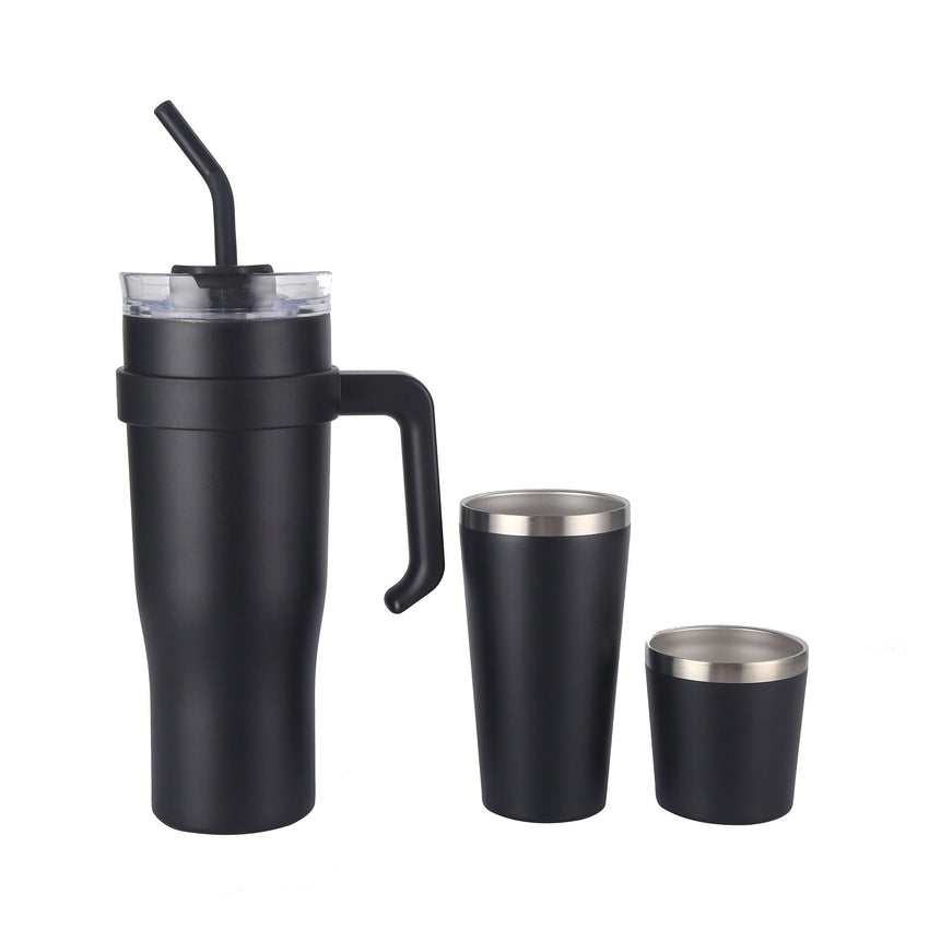 Set de 3 Tasses Thermos | Isolation Efficace | Maintien de la Température | Design Élégant - Digital Store Set de tasses thermos