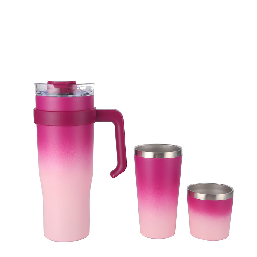 Set de 3 Tasses Thermos | Isolation Efficace | Maintien de la Température | Design Élégant - Digital Store Set de tasses thermos