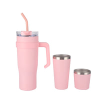 Set de 3 Tasses Thermos | Isolation Efficace | Maintien de la Température | Design Élégant - Digital Store Set de tasses thermos