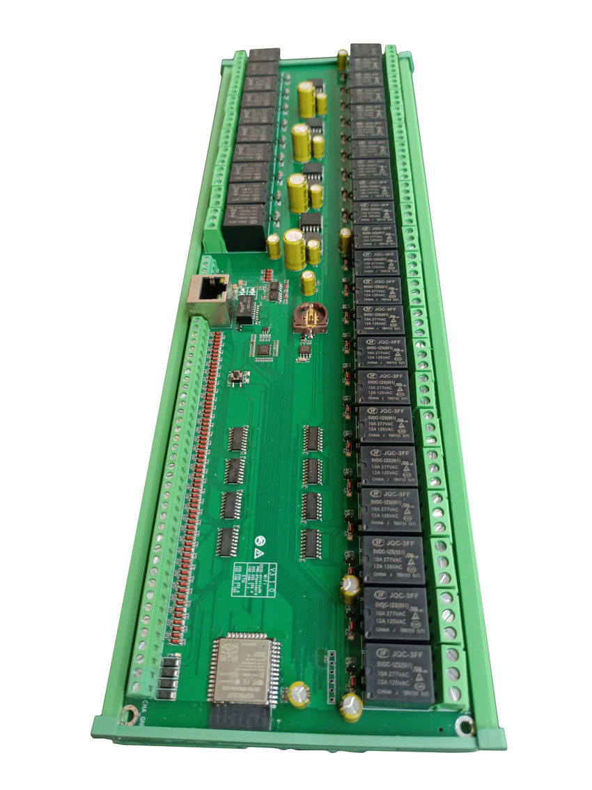 Carte Relais Ethernet 16/32 Canaux ESP32 - WiFi, MQTT, Domotique - Digital Store carte relais pour la domotique