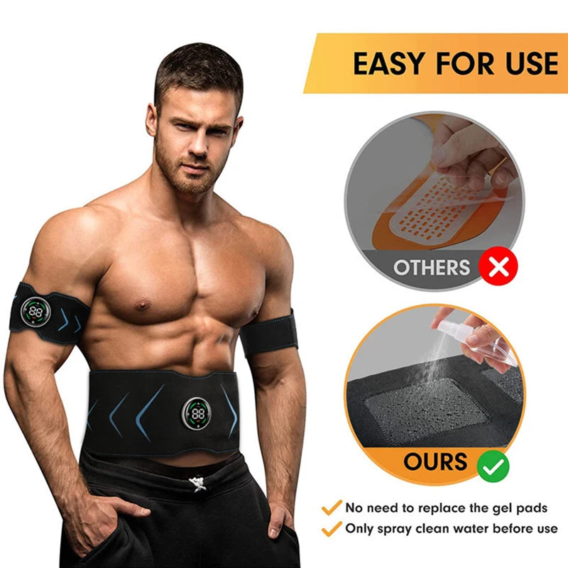 Stimulateur Abdominal EMS - Ceinture Amincissante & Tonifiante - Digital Store ceinture abdominale