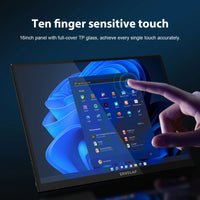 Écran Tactile Portable ZEUSLAP 16'' 2.5K - IPS, 144Hz, Thunderbolt - Digital Store Moniteur Tactile Portable