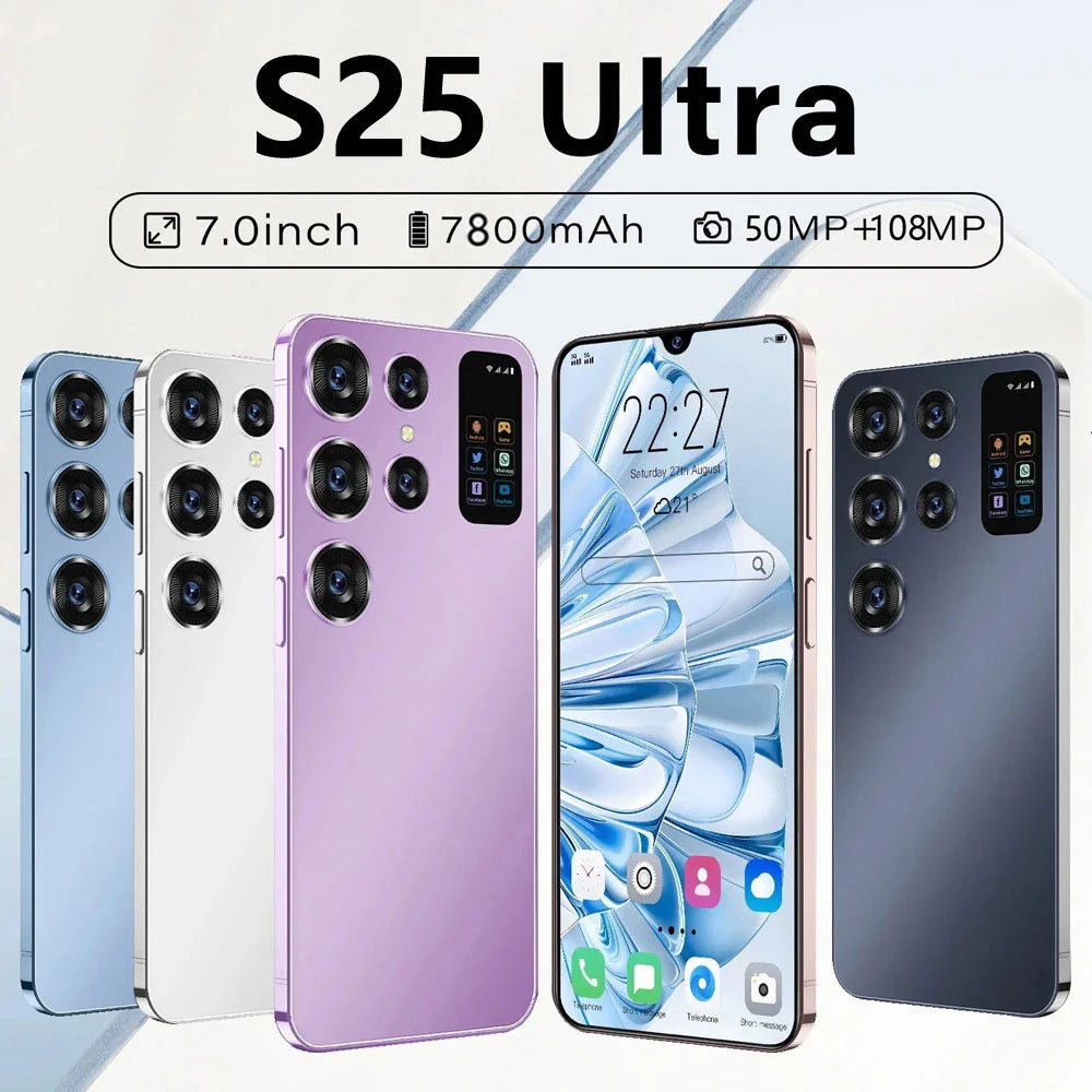 Smartphone S25 Ultra - 16 Go + 1 To, 5G, 7800mAh, Android - Digital Store smartphone