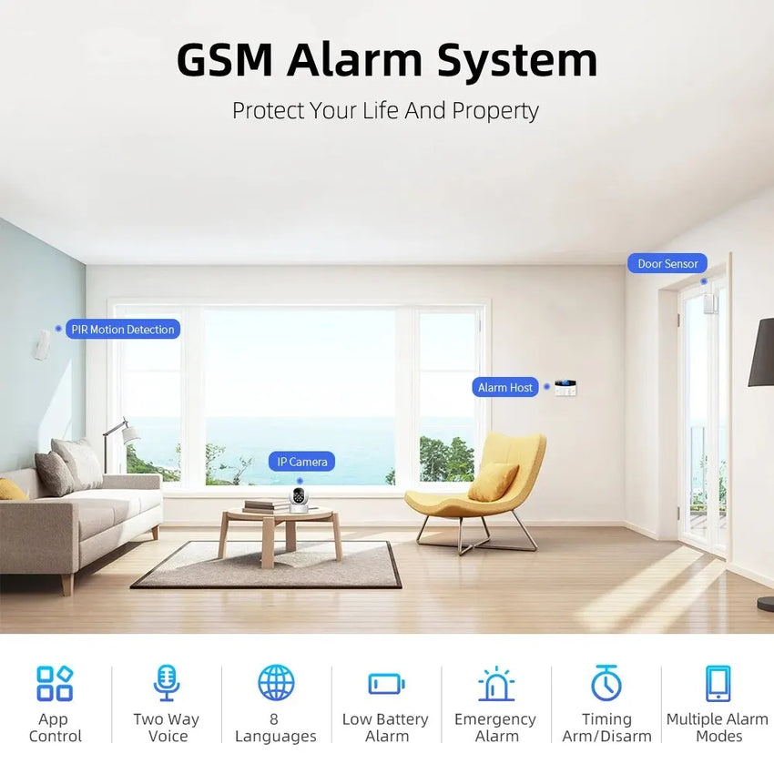 Système d'Alarme Intelligent Sans Fil - DIY, Compatible Alexa - Digital Store système d'alarme