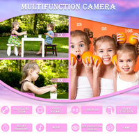 Appareil Photo Enfants KC06 - Double Caméra 1080P, Écran 2'' - Digital Store Appareil photo à impression instantanée et vidéo Full-HD