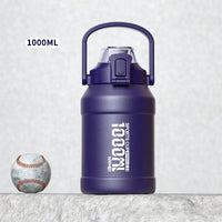 Bouteille Thermos 2L Inox avec Paille - Poignée, Sport & Extérieur - Digital Store bouteille