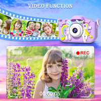 Appareil Photo Enfants KC06 - Double Caméra 1080P, Écran 2'' - Digital Store Appareil photo à impression instantanée et vidéo Full-HD