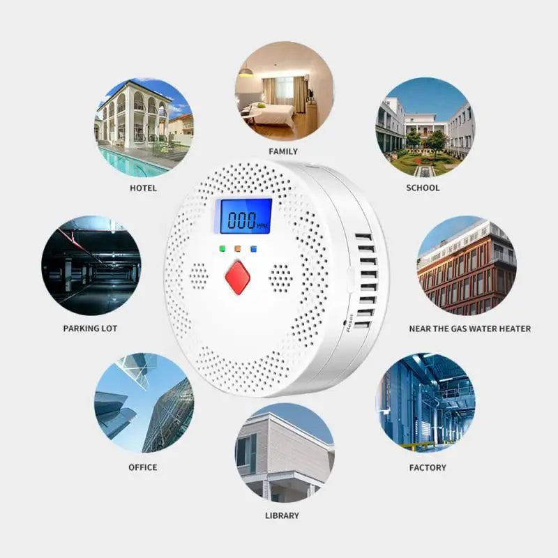 Système Alarme Incendie WiFi - Détecteur Intelligent, Sécurité Maison - Digital Store système d'alarme