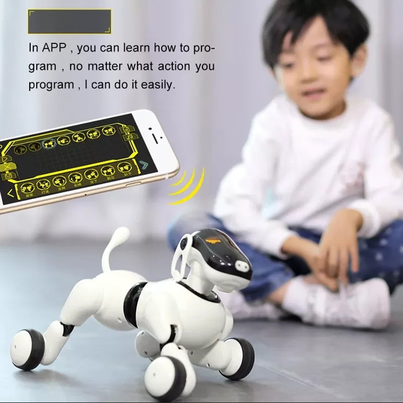 Chien Robot Programmable AI RC - Jouet Éducatif Interactif - Digital Store robot ia