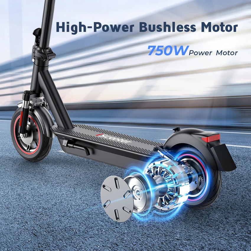 Trottinette Électrique iScooter i10max - 750W, 96 km, Pliable - Digital Store Trottinette électrique