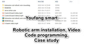 Bras Robotique Programmable YoufangSmart 6 DOF - Kit Arduino - Digital Store développement et de programmation