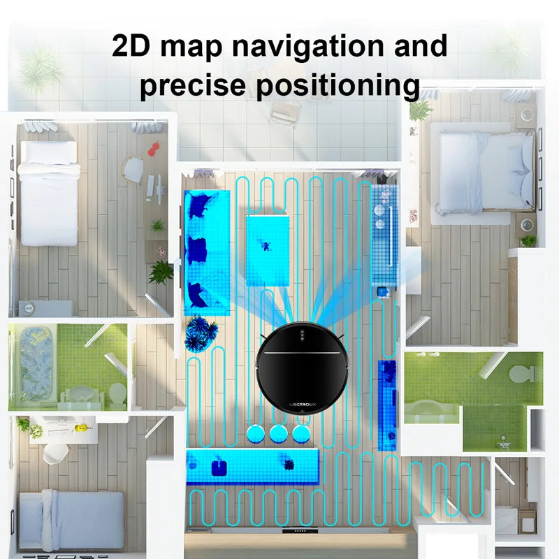 Aspirateur Robot Liectroux 2 en 1 - Navigation 2D, Filtre HEPA - Digital Store Aspirateur robot