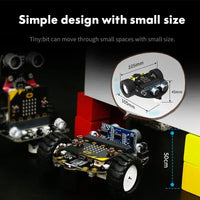 Kit Robot Programmable Tiny - Compatible Microbit V2 et V1 - Digital Store Kit éducatif de robotique programmable (Bras robotique programmable)