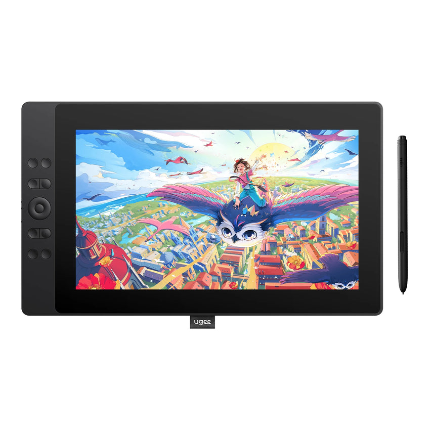 Moniteur de Dessin UGEE UE16 - 15.6'', 16K Sensibilité, 143% sRGB - Digital Store Moniteur de dessin interactif