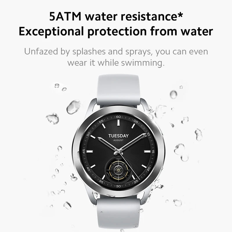 Xiaomi Montre S3 AMOLED - 1.43'', Détection Avancée de Santé - Digital Store montre connectée