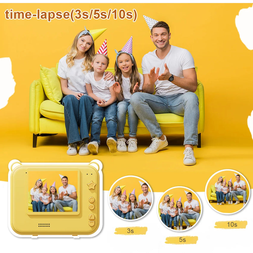 Appareil Photo Instantané pour Enfants - Digital Store mini appareil photo pour enfant