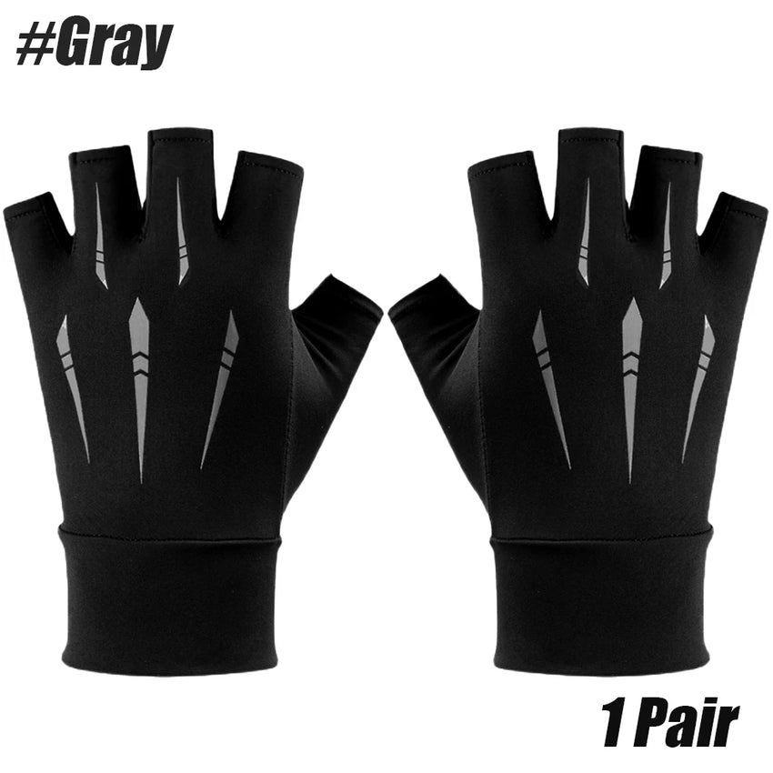 Gants de Fitness Respirants - Demi-Doigt, Levage, Yoga, Sport - Digital Store gant musculation