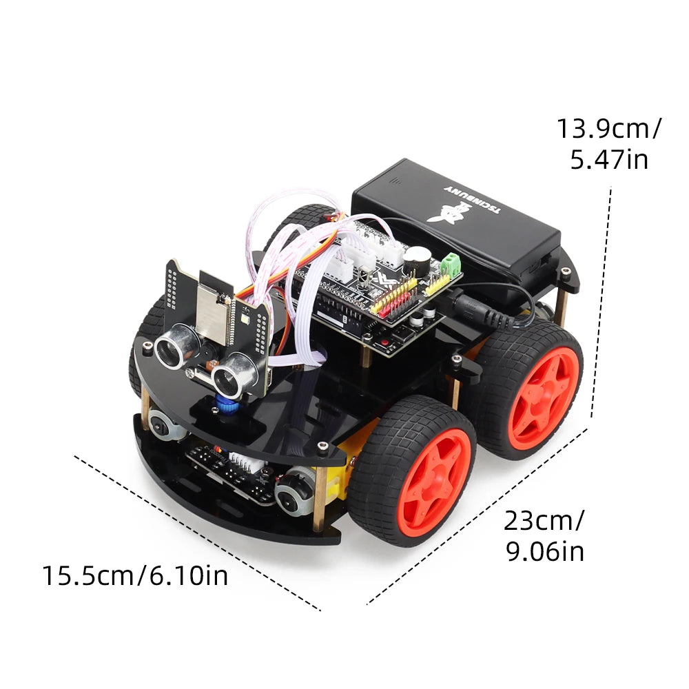 Tscinbuny - Robot Intelligent Ardu37, Caméra ESP32, Programmable - Digital Store robot ia