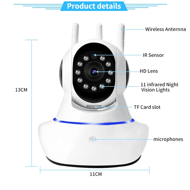 Yoosee - Mini Caméra IP WiFi 1080p, Sécurité Sans Fil - Digital Store camera de surveillance