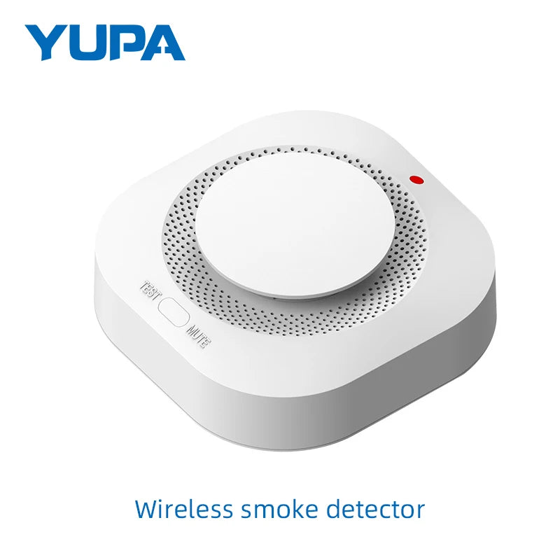 YUPA Détecteur de Fumée Sans Fil 433MHz - Alarme Domestique - Digital Store detecteur de fumé