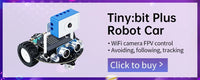 Kit Robot Programmable Tiny - Compatible Microbit V2 et V1 - Digital Store Kit éducatif de robotique programmable (Bras robotique programmable)