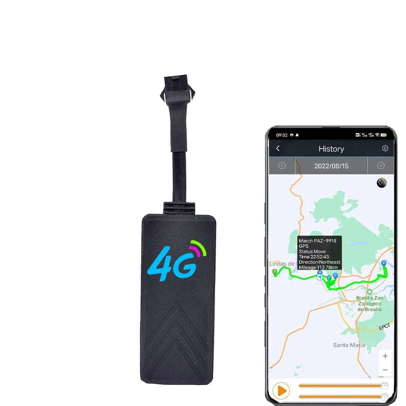 Traqueur GPS 4G pour Voiture et Moto - Suivi et Alarme - Digital Store Traceur/Pisteur Gps