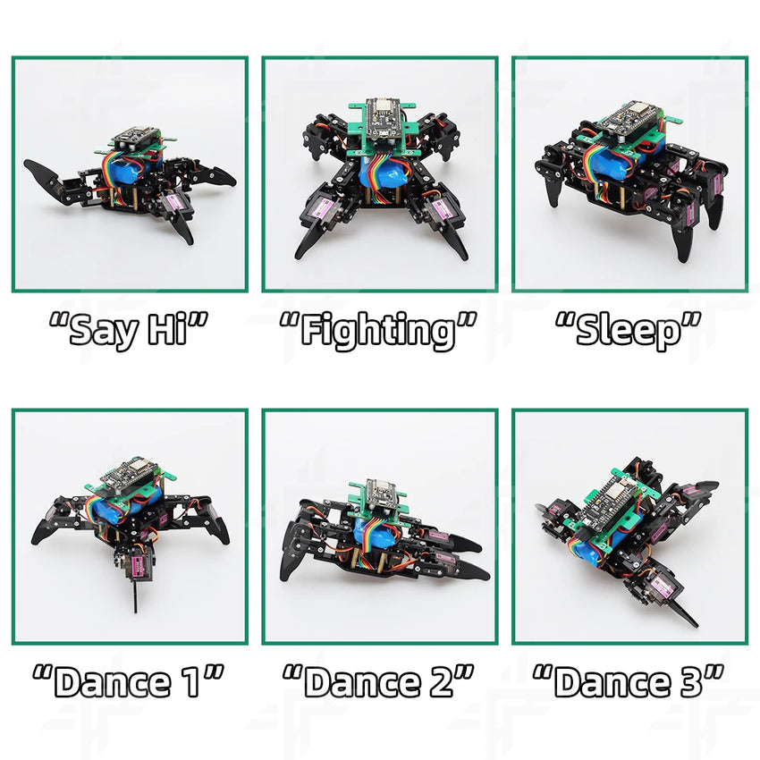 Tscinbuny - Kit Robot Programmable Ardu37 avec Manuels Inclus - Digital Store robot ia