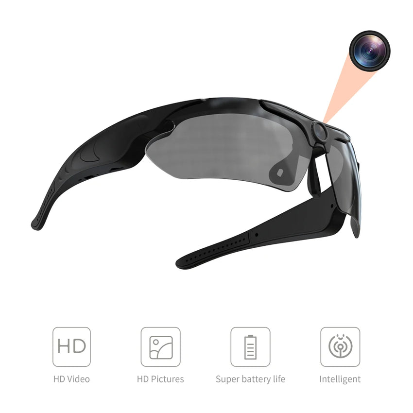 Mini Lunettes Caméra HD 1080P - Polarisées pour Cyclisme - Digital Store mini camera de surveillance