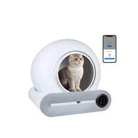 Tonepie Bac à Litière Intelligent Automatique 65L pour Chat - Auto-Nettoyant et Entièrement Fermé - Digital Store Litière intelligente