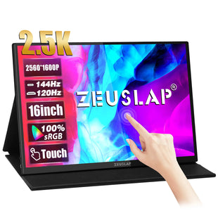 Moniteur Portable Tactile EXUAN 16'' 2.5K 144Hz - 100% sRGB