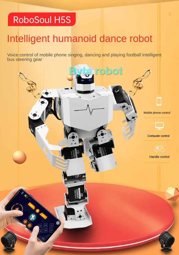 Robot Humanoïde 16 DOF RoboSoul H5S - Kit Éducatif Programmable - Digital Store robot éducatif