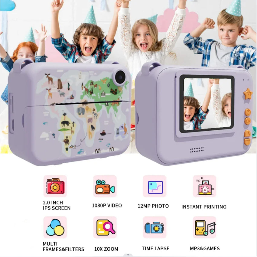 Appareil Photo Instantané pour Enfants - Digital Store mini appareil photo pour enfant