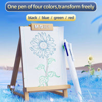 Stylo 0.7mm - Outil d'Écriture Durable pour École et Bureau - Digital Store stylo 4 couleurs