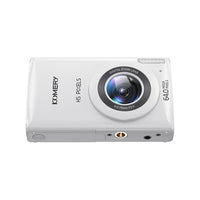 Caméra Numérique Compacte 64MP - Zoom 18X, 4K HD, Photo & Vidéo - Digital Store Camera pour enfant