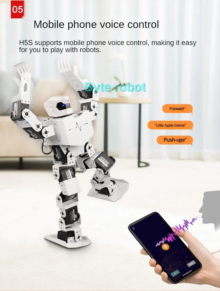 Robot Humanoïde 16 DOF RoboSoul H5S - Kit Éducatif Programmable - Digital Store robot éducatif