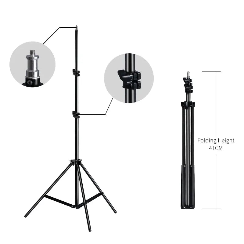 Anneau LED 18'' avec Trépied & Support Téléphone pour Studio - Digital Store Éclairage professionnel pour photographie et vidéo